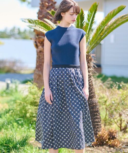 DRESSTERIOR / ドレステリア ロング・マキシ丈ワンピース | 【洗える】オーバーラップサークルフレンチスリーブワンピ | 詳細21