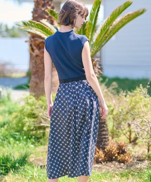 DRESSTERIOR / ドレステリア ロング・マキシ丈ワンピース | 【洗える】オーバーラップサークルフレンチスリーブワンピ | 詳細22