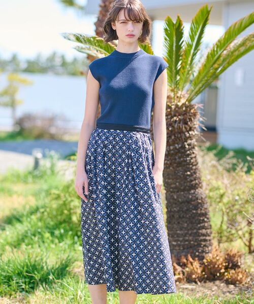 DRESSTERIOR/ドレステリア 【洗える】オーバーラップサークルフレンチスリーブワンピ ネイビー(594) 38(M) DRESSTERIOR/ドレステリア 【洗える】オーバーラップサークルフレンチスリーブワンピ ネイビー(594) 38(M)