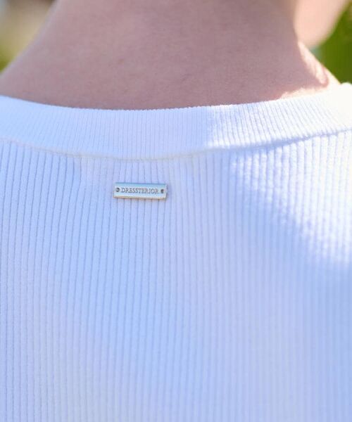 DRESSTERIOR / ドレステリア ロング・マキシ丈ワンピース | 【大人百花春号掲載 モデル美香さん着用】リブニットドッキングワンピース | 詳細19