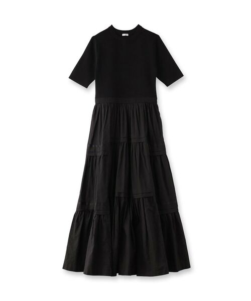 DRESSTERIOR / ドレステリア ロング・マキシ丈ワンピース | 【大人百花春号掲載 モデル美香さん着用】リブニットドッキングワンピース | 詳細6