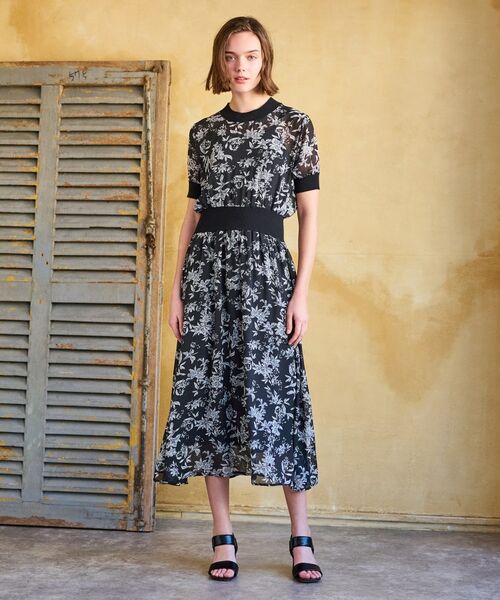 セール】 【大人百花春号掲載 モデル美香さん着用】シアー