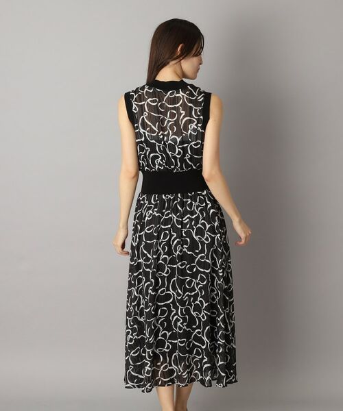 DRESSTERIOR / ドレステリア ロング・マキシ丈ワンピース | シアーリボンテーププリントドレス | 詳細16