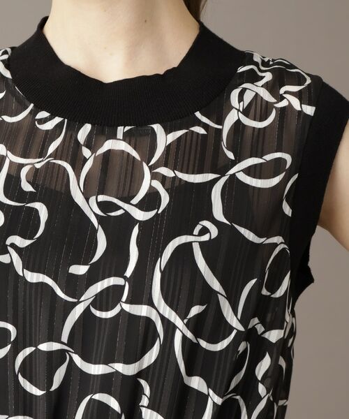 DRESSTERIOR / ドレステリア ロング・マキシ丈ワンピース | シアーリボンテーププリントドレス | 詳細20