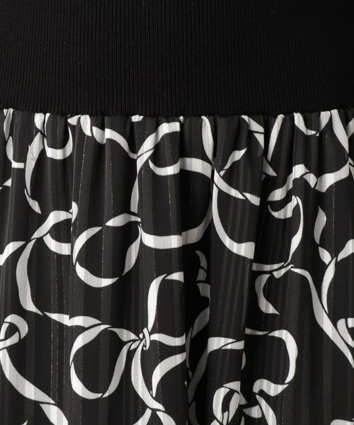 DRESSTERIOR / ドレステリア ロング・マキシ丈ワンピース | シアーリボンテーププリントドレス | 詳細22