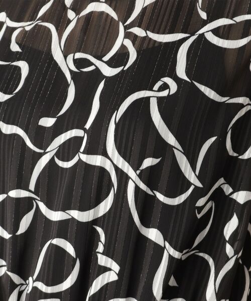 DRESSTERIOR / ドレステリア ロング・マキシ丈ワンピース | シアーリボンテーププリントドレス | 詳細23