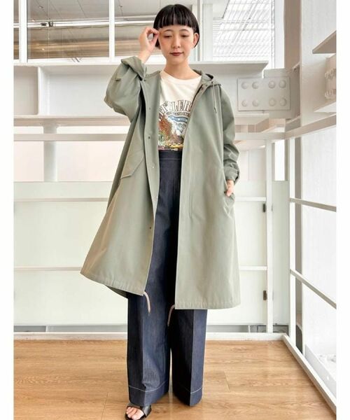 DRESSTERIOR / ドレステリア パンツ | 【洗える/接触冷感/後ろウエストゴム】イージーウエストワイドデニムパンツ | 詳細26