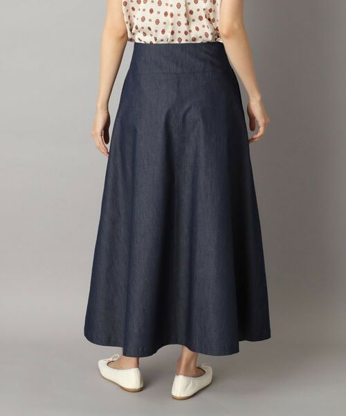 DRESSTERIOR / ドレステリア ロング・マキシ丈スカート | 【接触冷感/吸水速乾】クールタッチデニムライクタックスカート | 詳細13