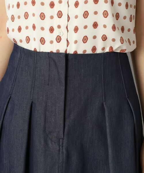 DRESSTERIOR / ドレステリア ロング・マキシ丈スカート | 【接触冷感/吸水速乾】クールタッチデニムライクタックスカート | 詳細14