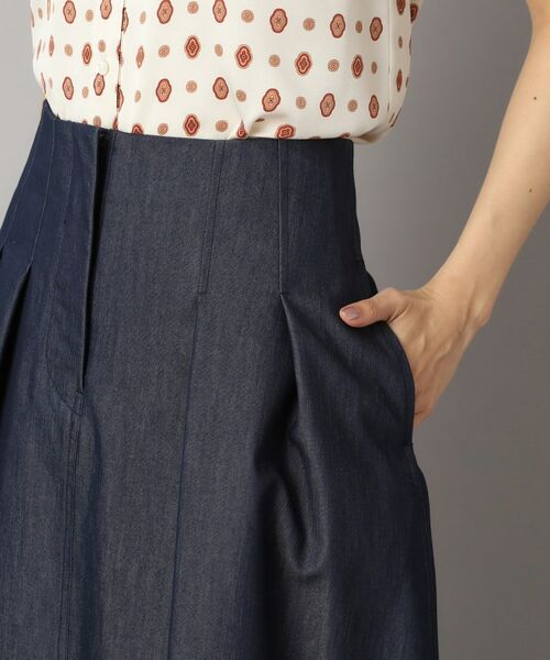 DRESSTERIOR / ドレステリア ロング・マキシ丈スカート | 【接触冷感/吸水速乾】クールタッチデニムライクタックスカート | 詳細15