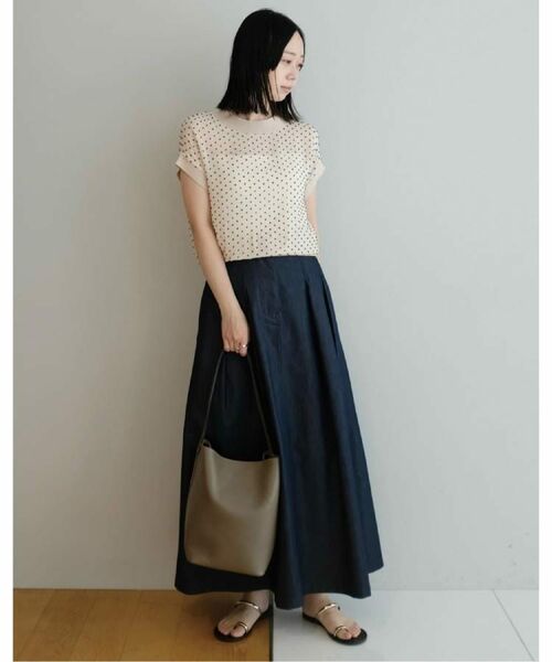 DRESSTERIOR / ドレステリア ロング・マキシ丈スカート | 【接触冷感/吸水速乾】クールタッチデニムライクタックスカート | 詳細18