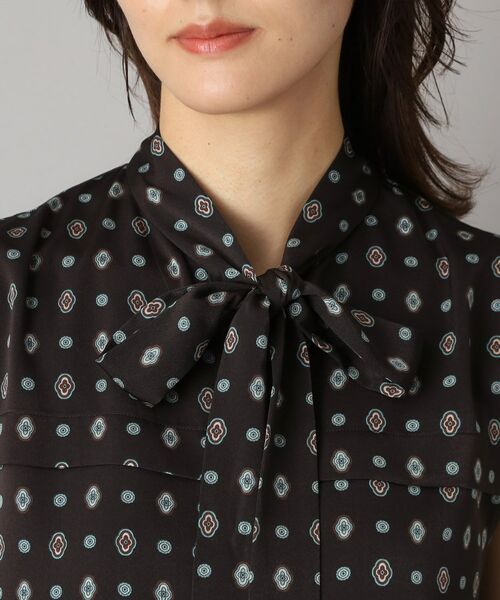 DRESSTERIOR / ドレステリア シャツ・ブラウス | エスニックヴィンテージプリントボウタイブラウス | 詳細10