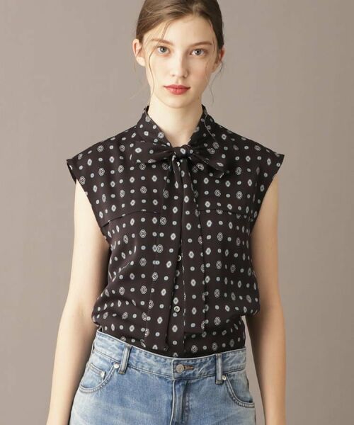 DRESSTERIOR / ドレステリア シャツ・ブラウス | エスニックヴィンテージプリントボウタイブラウス | 詳細5