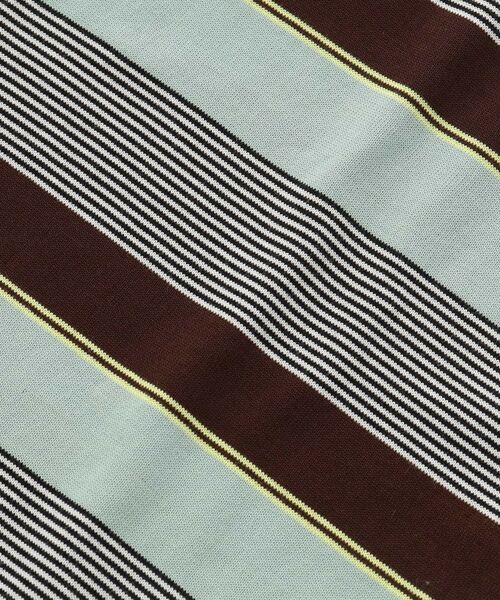 DRESSTERIOR / ドレステリア ニット・セーター | コットンシルク混 マルチボーダーニット | 詳細22