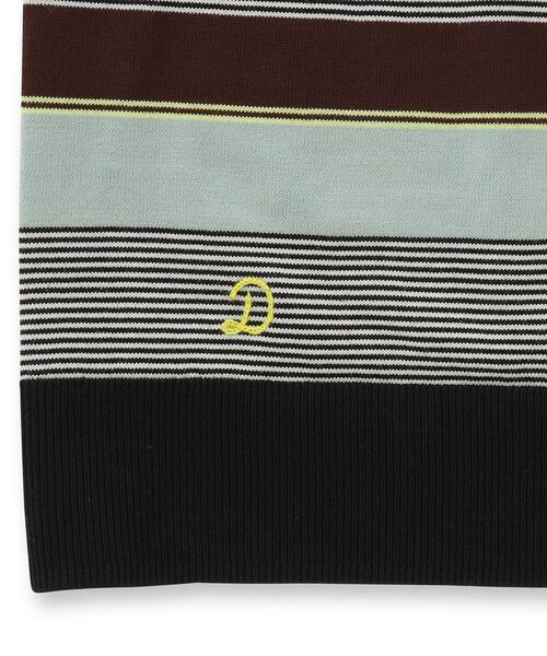 DRESSTERIOR / ドレステリア ニット・セーター | コットンシルク混 マルチボーダーニット | 詳細24