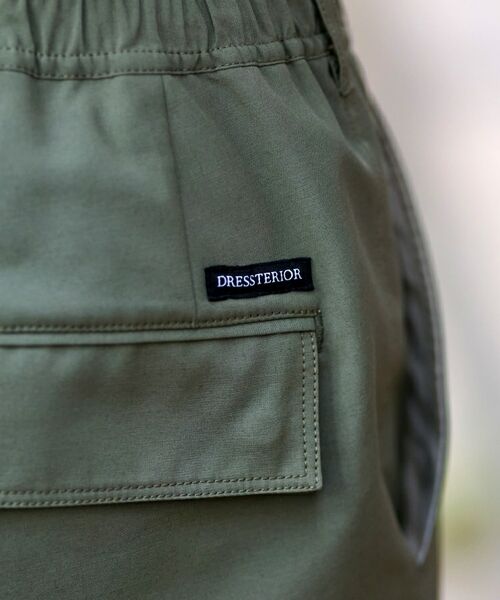 DRESSTERIOR / ドレステリア パンツ | 【ドライタッチ】コットンナイロン カーゴパンツ | 詳細25