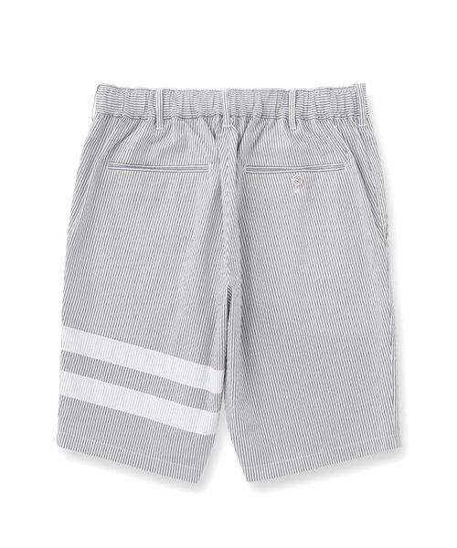 DRESSTERIOR / ドレステリア ショート・ハーフ・半端丈パンツ | 【セットアップ可/吸湿速乾】COOLMAX シアサッカー 2ラインショートパンツ | 詳細12