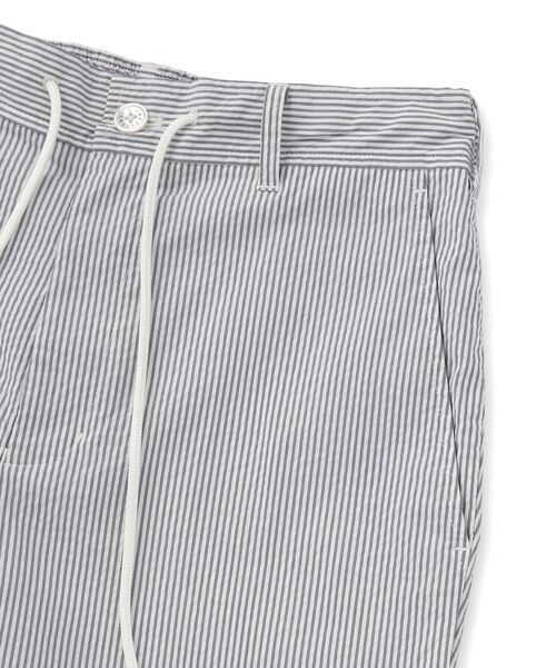 DRESSTERIOR / ドレステリア ショート・ハーフ・半端丈パンツ | 【セットアップ可/吸湿速乾】COOLMAX シアサッカー 2ラインショートパンツ | 詳細14