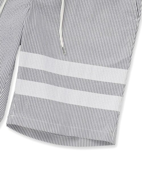 DRESSTERIOR / ドレステリア ショート・ハーフ・半端丈パンツ | 【セットアップ可/吸湿速乾】COOLMAX シアサッカー 2ラインショートパンツ | 詳細15