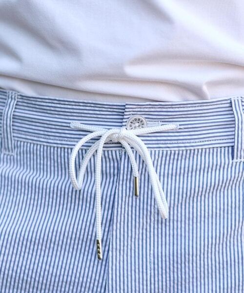 DRESSTERIOR / ドレステリア ショート・ハーフ・半端丈パンツ | 【セットアップ可/吸湿速乾】COOLMAX シアサッカー 2ラインショートパンツ | 詳細9