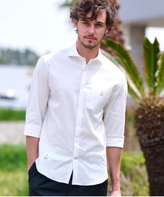 DRESSTERIOR / ドレステリア シャツ・ブラウス | リネン混スリークオーターシャツ