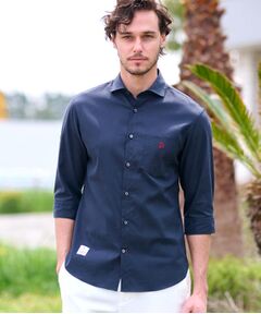 DRESSTERIOR / ドレステリア シャツ・ブラウス | リネン混スリークオーターシャツ