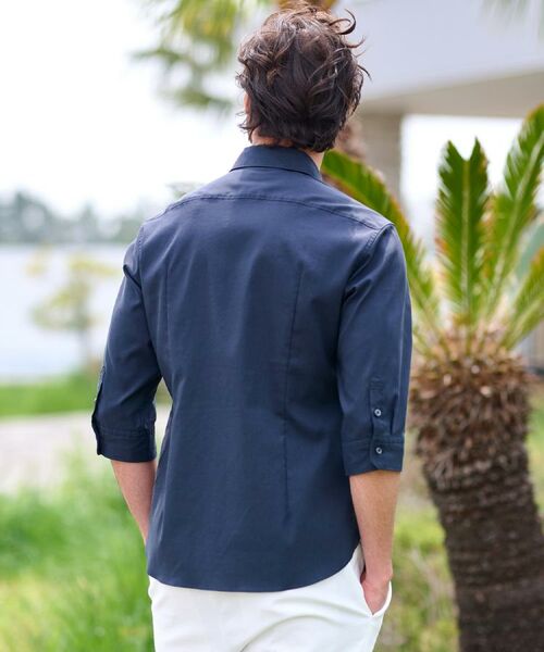 DRESSTERIOR / ドレステリア シャツ・ブラウス | リネン混スリークオーターシャツ | 詳細15