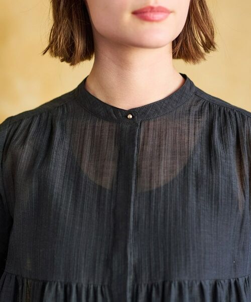 DRESSTERIOR / ドレステリア シャツ・ブラウス | 【洗える】ティアードシアーブラウス | 詳細16