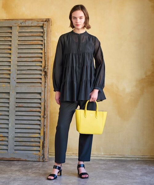 DRESSTERIOR / ドレステリア シャツ・ブラウス | 【洗える】ティアードシアーブラウス | 詳細9