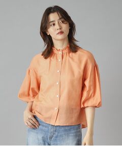 DRESSTERIOR / ドレステリア シャツ・ブラウス | 【洗える】スタンドフリルボリュームスリーブブラウス