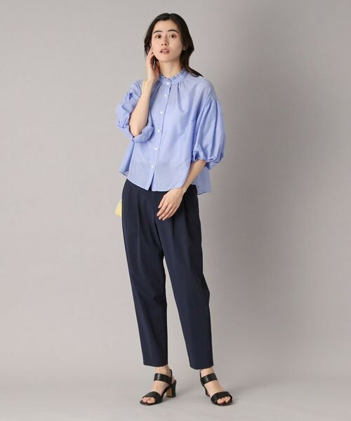 DRESSTERIOR / ドレステリア シャツ・ブラウス | 【洗える】スタンドフリルボリュームスリーブブラウス | 詳細19