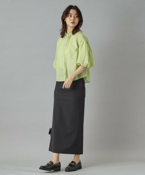 DRESSTERIOR / ドレステリア シャツ・ブラウス | 【洗える】スタンドフリルボリュームスリーブブラウス | 詳細24