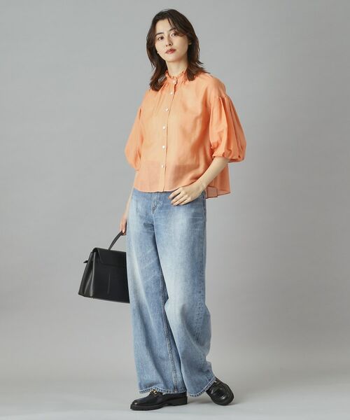 DRESSTERIOR / ドレステリア シャツ・ブラウス | 【洗える】スタンドフリルボリュームスリーブブラウス | 詳細27