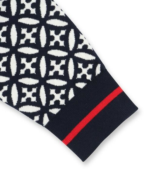 DRESSTERIOR / ドレステリア カーディガン・ボレロ | オーバーラップサークル ジャカード ニットカーディガン | 詳細17