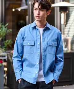 DRESSTERIOR / ドレステリア シャツ・ブラウス | 【Safari5月号掲載】ダブルポケット デニムシャツ