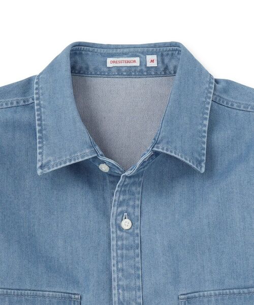 DRESSTERIOR / ドレステリア シャツ・ブラウス | 【Safari5月号掲載】ダブルポケット デニムシャツ | 詳細12