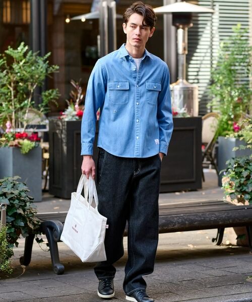DRESSTERIOR / ドレステリア シャツ・ブラウス | 【Safari5月号掲載】ダブルポケット デニムシャツ | 詳細2