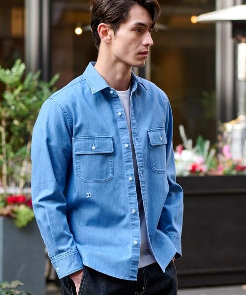 DRESSTERIOR / ドレステリア シャツ・ブラウス | 【Safari5月号掲載】ダブルポケット デニムシャツ | 詳細3