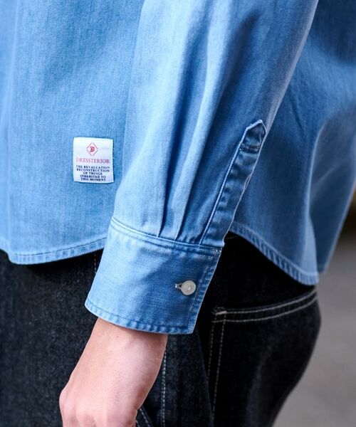 DRESSTERIOR / ドレステリア シャツ・ブラウス | 【Safari5月号掲載】ダブルポケット デニムシャツ | 詳細7