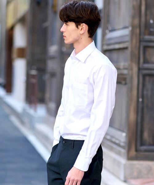 DRESSTERIOR / ドレステリア シャツ・ブラウス | ワイドカラードレスシャツ | 詳細3