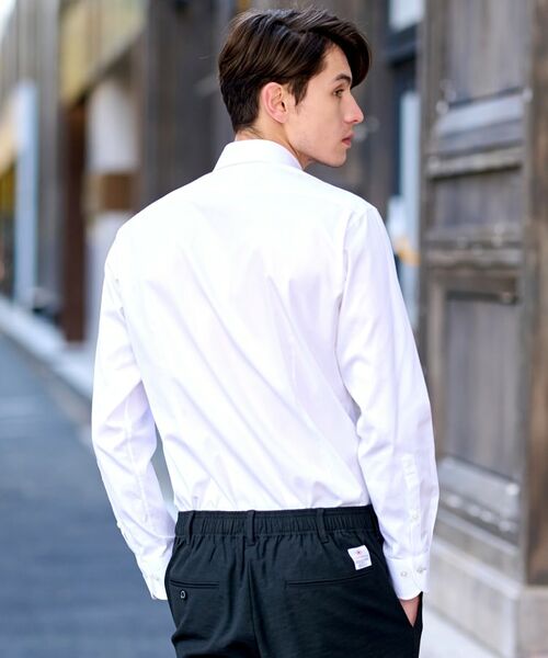 DRESSTERIOR / ドレステリア シャツ・ブラウス | ワイドカラードレスシャツ | 詳細4