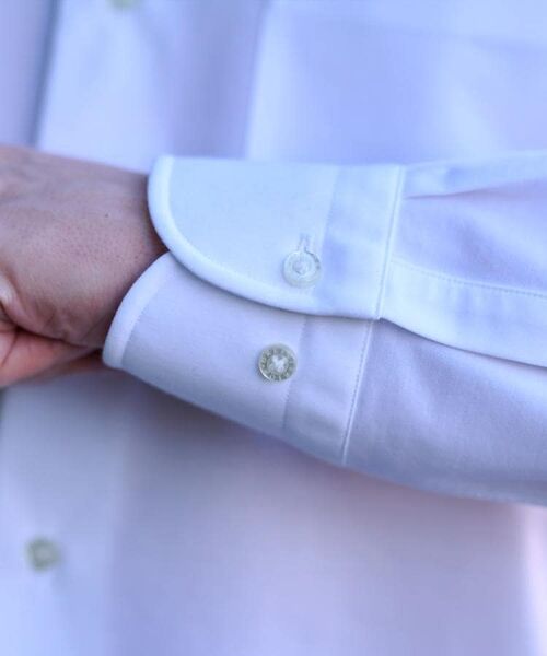 DRESSTERIOR / ドレステリア シャツ・ブラウス | 46Gジャージ レギュラーカラードレスシャツ | 詳細13