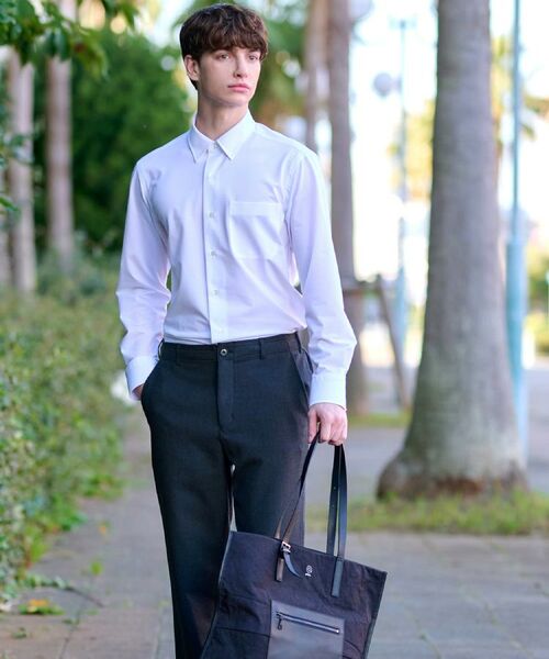 DRESSTERIOR / ドレステリア シャツ・ブラウス | 46Gジャージ レギュラーカラードレスシャツ | 詳細2