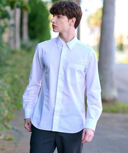 DRESSTERIOR / ドレステリア シャツ・ブラウス | 46Gジャージ レギュラーカラードレスシャツ | 詳細5
