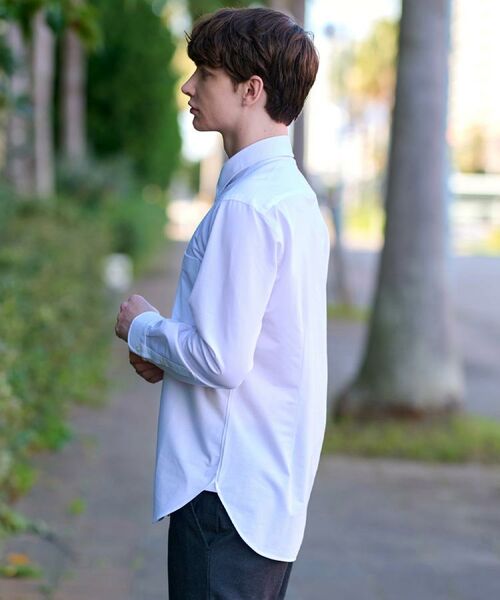 DRESSTERIOR / ドレステリア シャツ・ブラウス | 46Gジャージ レギュラーカラードレスシャツ | 詳細6