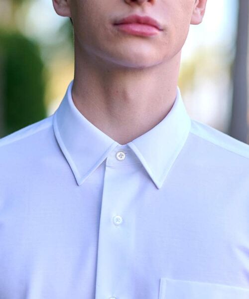 DRESSTERIOR / ドレステリア シャツ・ブラウス | 46Gジャージ レギュラーカラードレスシャツ | 詳細8