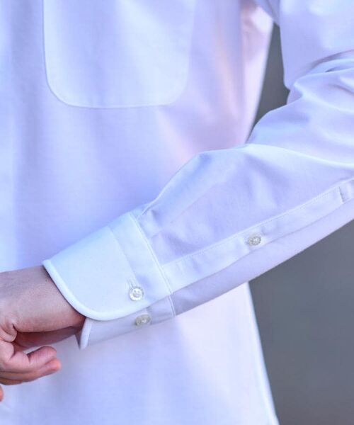 DRESSTERIOR / ドレステリア シャツ・ブラウス | 46Gジャージ レギュラーカラードレスシャツ | 詳細9