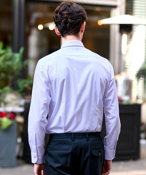 DRESSTERIOR / ドレステリア シャツ・ブラウス | ドビーツイル パープルドレスシャツ | 詳細5