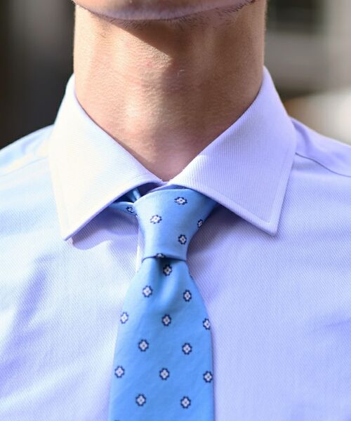 DRESSTERIOR / ドレステリア シャツ・ブラウス | ドビーツイル パープルドレスシャツ | 詳細6