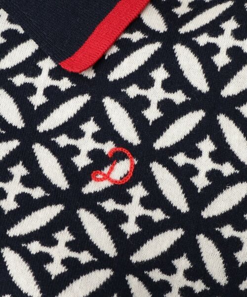 DRESSTERIOR / ドレステリア ニット・セーター | 【大人百花春号掲載 モデル美香さん着用】オーバーラップサークルジャカードポロニット | 詳細21